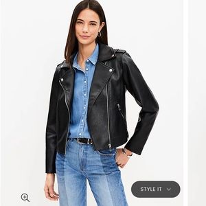 LOFT Leather Jacket